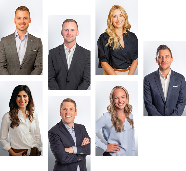 Collage of smiling dentists in Brookfield at Elmbrook Family Dental