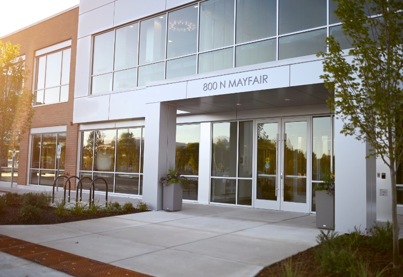 front entrance of dental office