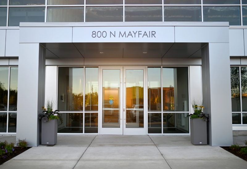 front entrance of dental office