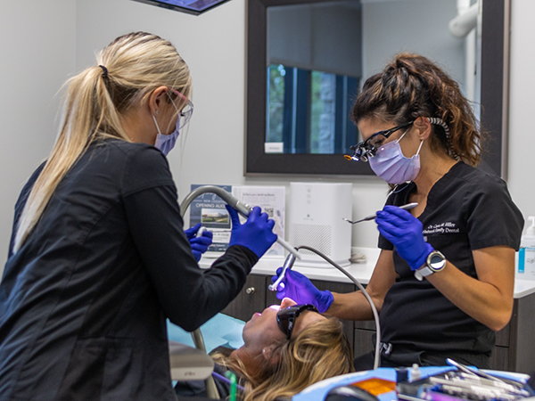 Man smiling during preventive dentistry checkup in Brookfield